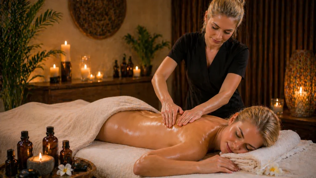 Essential Oil Aroma Massage 1