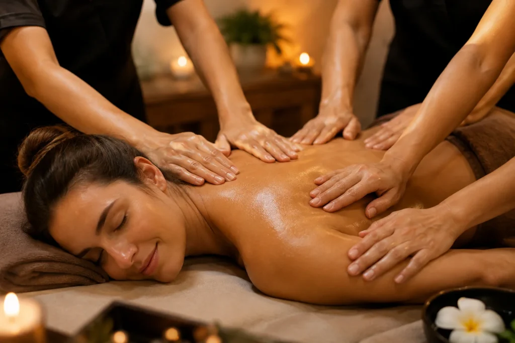 Six Hands Massage