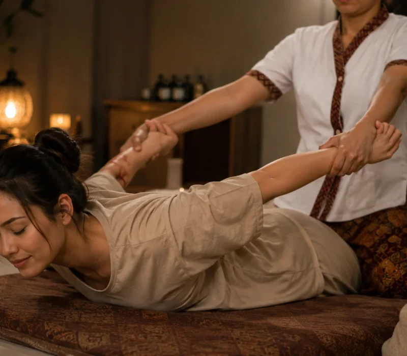 Traditional Thai Stretching Massage